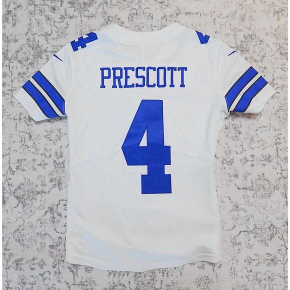 Nike NFL Dallas Cowboys Dak Prescott #4 On Field Jersey – Youth/Women's S - Picture 1 of 8